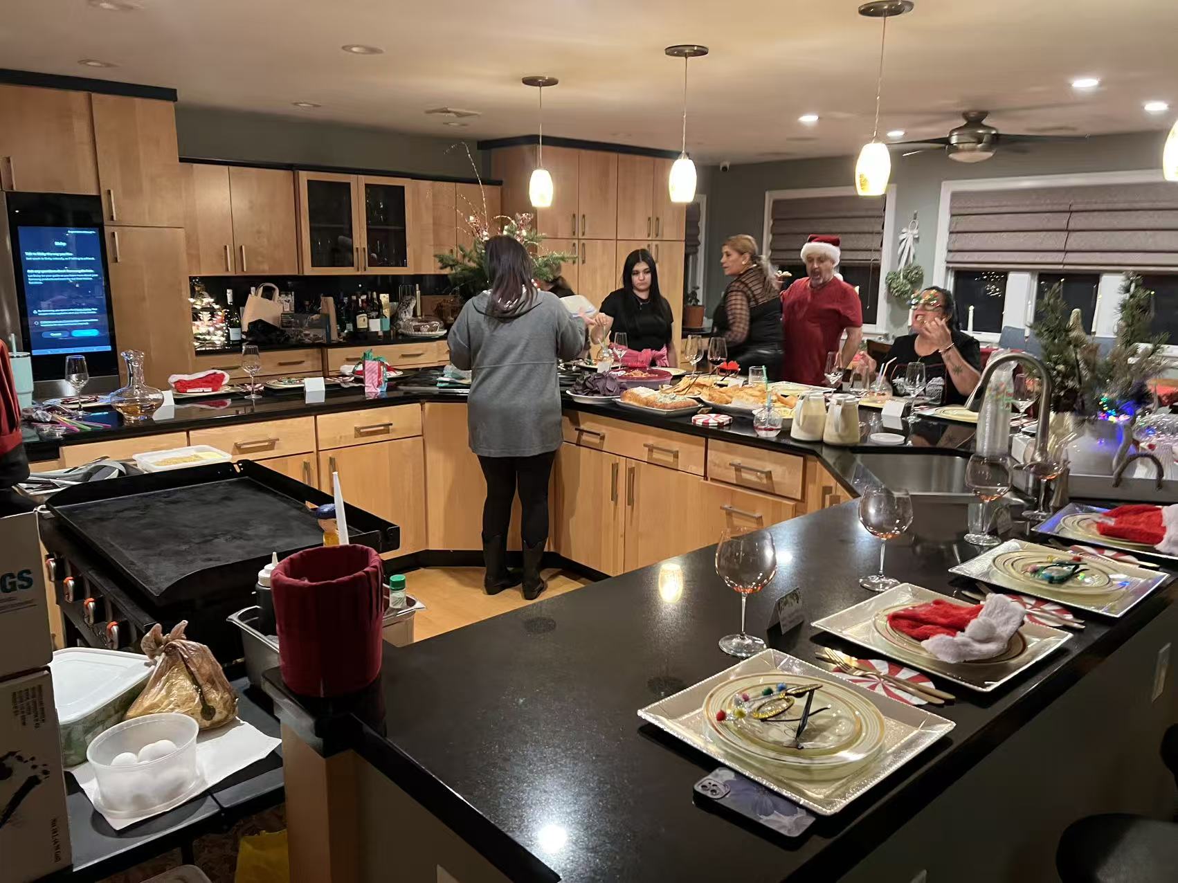 Cape Cod hibachi summer party
